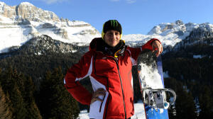 Alonso y Rossi, también sobre la nieve
