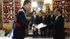 El Rey recibe las credenciales de seis nuevos embajadores