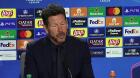 Simeone: "Julián reúne todo para jugar en el Atlético de Madrid"