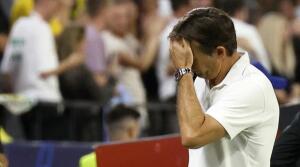 Julen Lopetegui, durante el partido ante el Dortmund