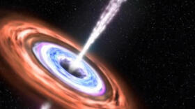 El nacimiento de un agujero negro