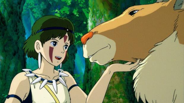 Resultado de imagen de La princesa Mononoke (1997)