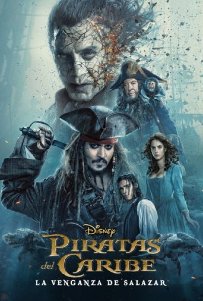 Piratas Del Caribe La Venganza De Salazar 2017 Pelicula Play Cine